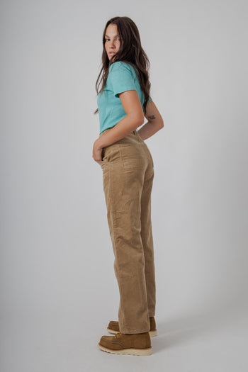Wip W' Simple Pant Corduroy Beige Donna - 7