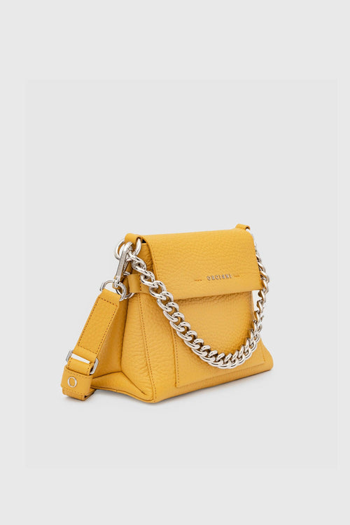 Borsa Missy Piccola In Pelle Soft Giallo Donna - 2