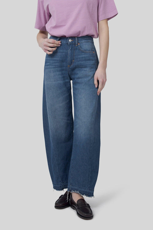 Jeans Cincity Blu Medio Donna