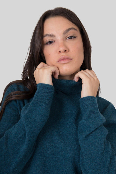 Maglia Themys Petrolio Donna