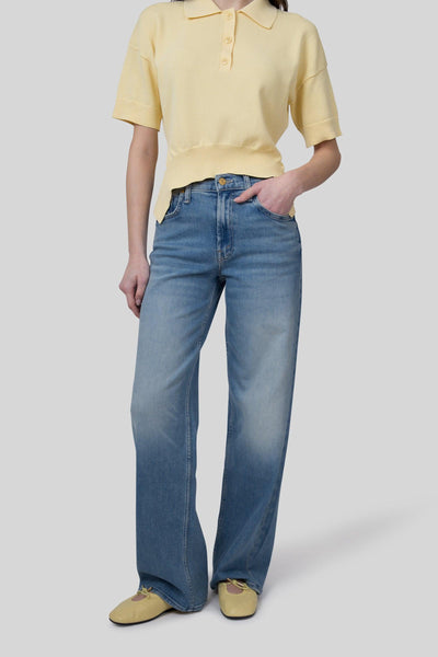 Jeans The Snipper Zip Sneak Denim Chiaro Donna