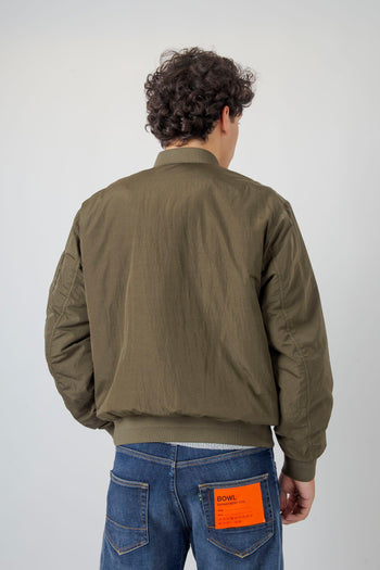Giubbotto Bomber Chrome-r Verde Militare Uomo - 6