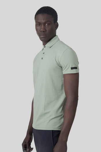 Polo Doticon Verde Uomo - 3