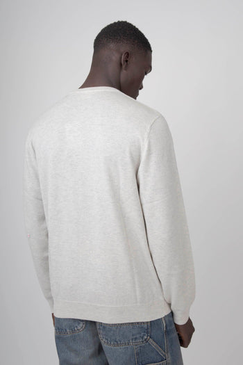 Wip Maglia Madison Grigio Melange Uomo - 4