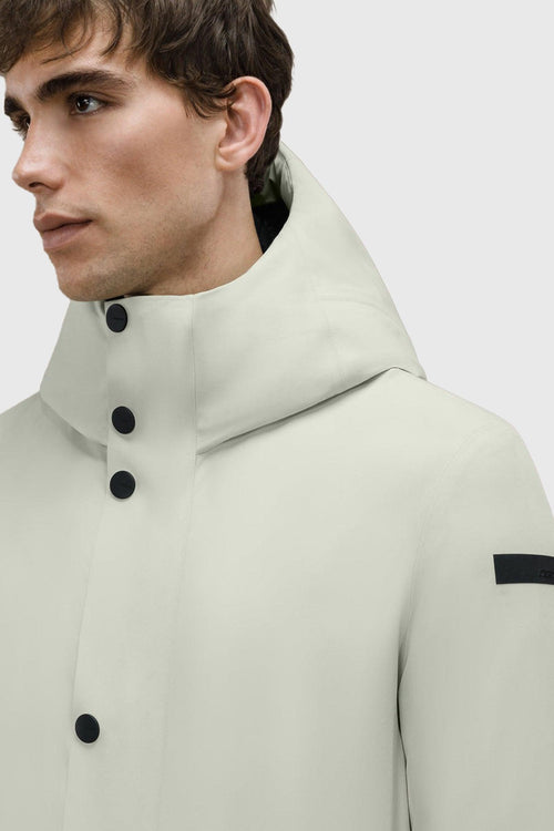 Egg Floating Parka Crema Uomo - 2