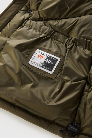 Arctic Anorak In Ramar Cloth Verde Militare Uomo - 6