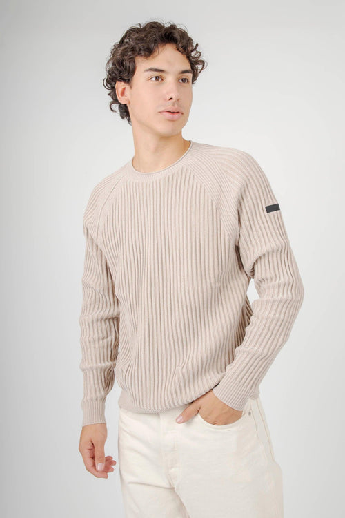 Maglia Velvet Rave Round Crema Uomo