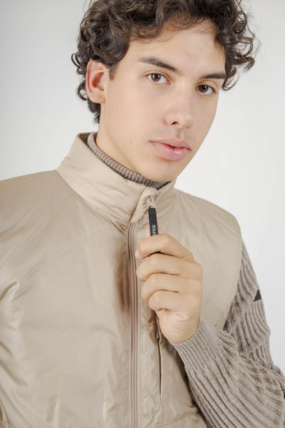 Gilet Jil Beige Uomo