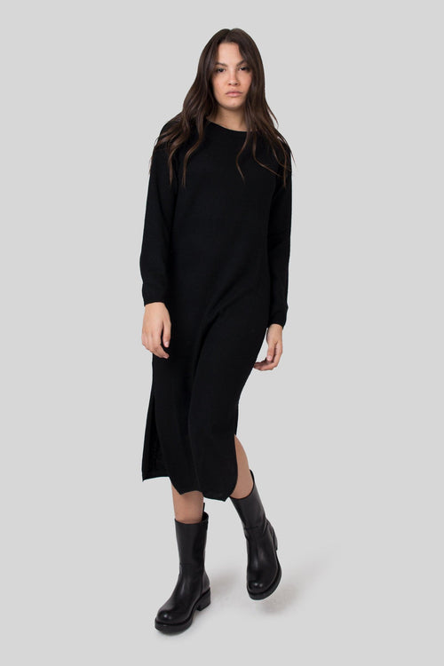 Abito Vita Nero Donna