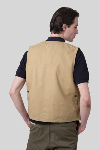 Dry Tin Vest Beige Uomo - 4