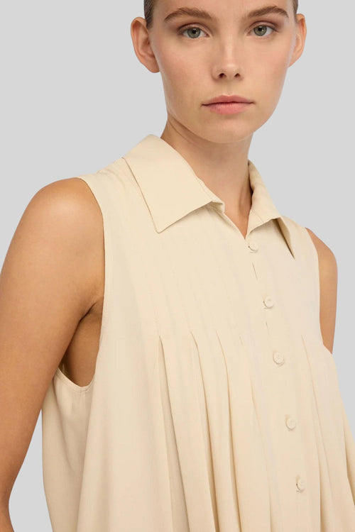 Blusa Alysia Gesso Donna