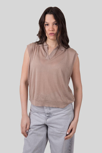 Maglia Magali Taupe Donna - 5
