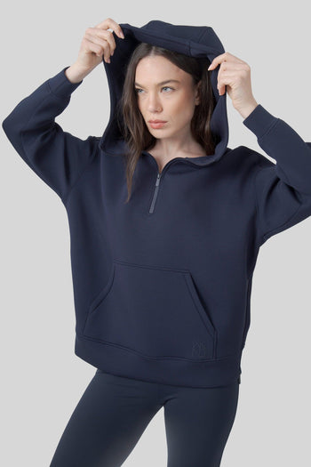 Max Mara Felpa Scuba Radura Blu Donna - 7