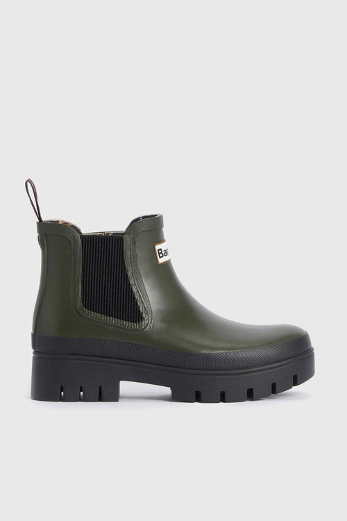 Chelsea Welly Boot Halton Verde Oliva Donna