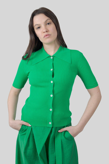 Maglia Dominga Verde Smeraldo Donna - 5