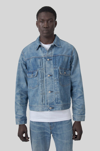 Giubbotto Denim Japan Blu Chiaro Uomo - 6