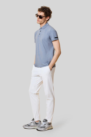 Polo Doticon Blu Medio Uomo - 3