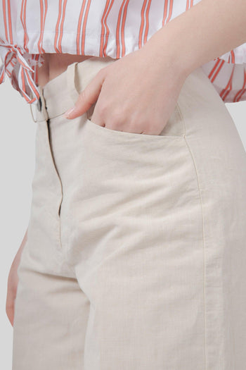 Lynco Livia Wom Pant Sabbia Donna - 2
