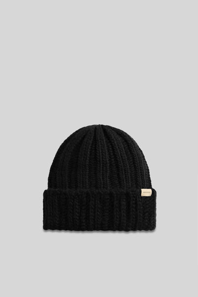 Chunky Beanie Nero Unisex
