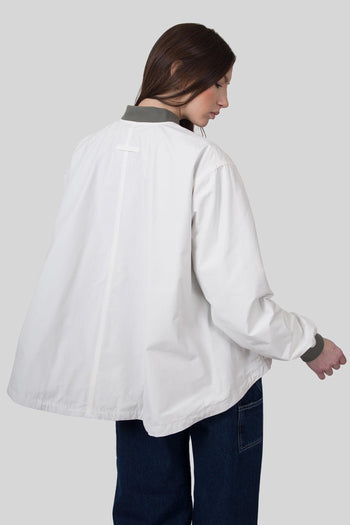 Bomber Over Train Bianco/verde Donna - 3