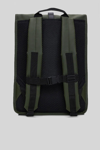 Rolltop Rucksuck Verde Scuro Unisex - 3