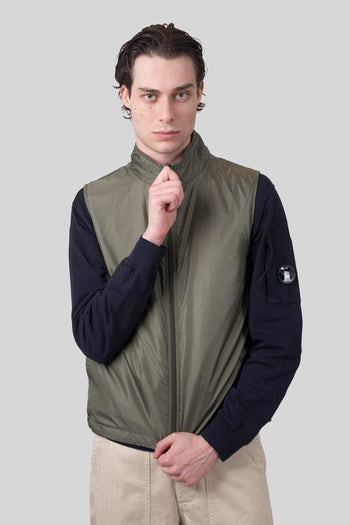 Gilet Vernes Verde Oliva Uomo - 6