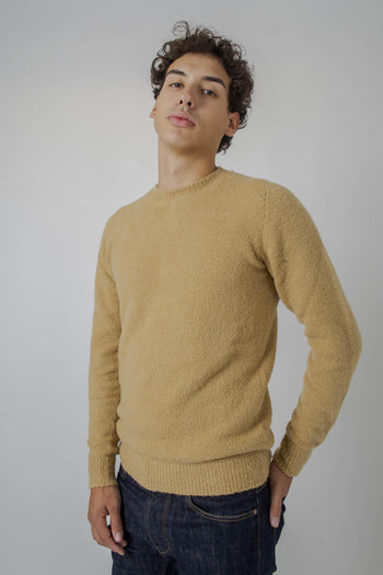 Maglia Girocollo Swg Cammello Uomo - 4