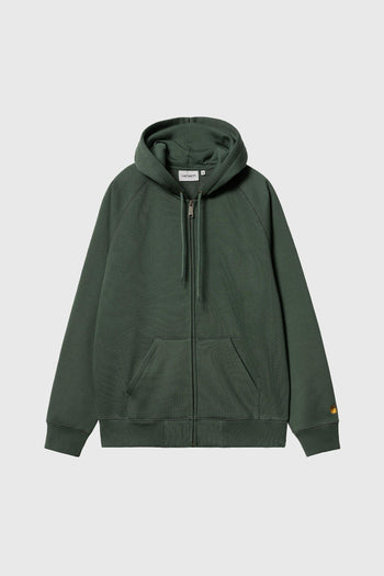 Wip Hooded Chase Jacket Verde Scuro Donna - 4