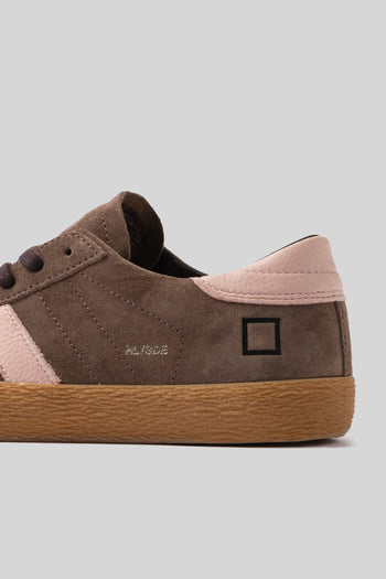 Sneaker Hill Low Suede Taupe Donna - 4