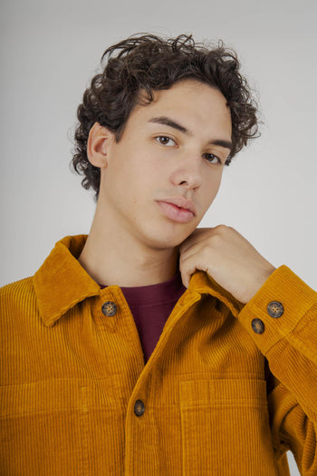 Giacca Dorr Corduroy Ocra Uomo - 8