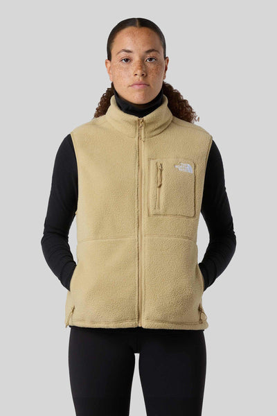 W Yumiori Vest Khaki Donna
