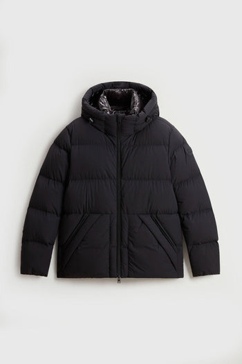 Piumino Sierra Supreme In Nylon Elasticizzato Nero Uomo - 5