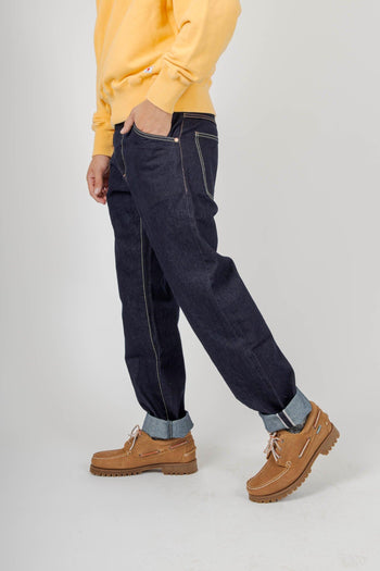 Jeans Gregorio Blu Scuro Uomo - 4