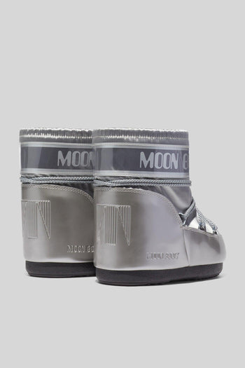 Icon Low Glance In Raso Argento Donna - 2