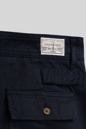 Pantalne Milton Herringbone Blu Scuro Uomo - 4