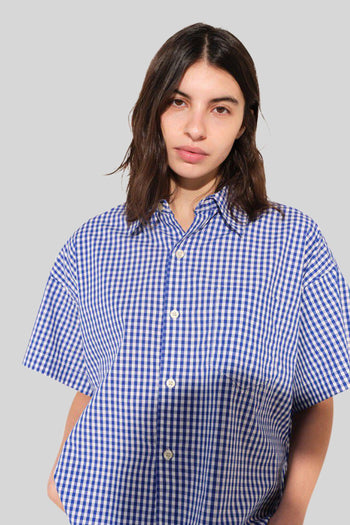 Camicia Ekirow Bianco/blu Donna - 3