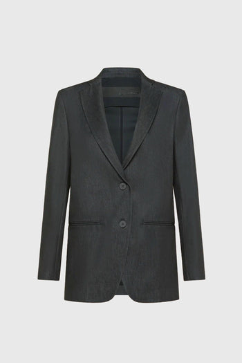 Marina Boyfriend Wom Blazer Nero Donna - 3