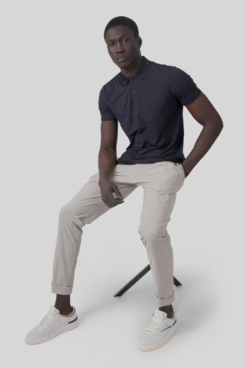 Oxford Gdy Polo Blu Uomo - 2