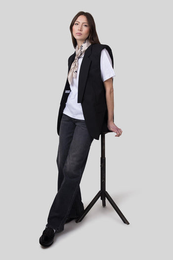 Gilet Ivo Nero Donna - 2
