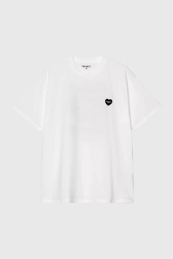 Wip T-shirt S/s Heart Ii Hartt Bianco Uomo - 4
