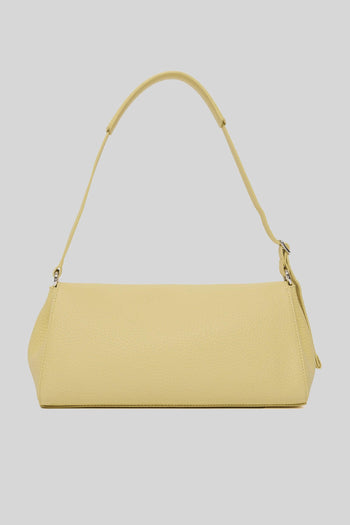 Borsa Gossip Longuette In Pelle Soft Giallo Donna - 4