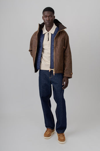 Felpa Polo Diagonal Raised Bianco Off Uomo - 2