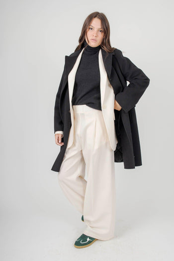 Maglia Dolcevita Cashmere/seta Nero Donna - 6