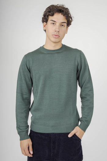 Maglia Girocollo Verde Uomo - 3