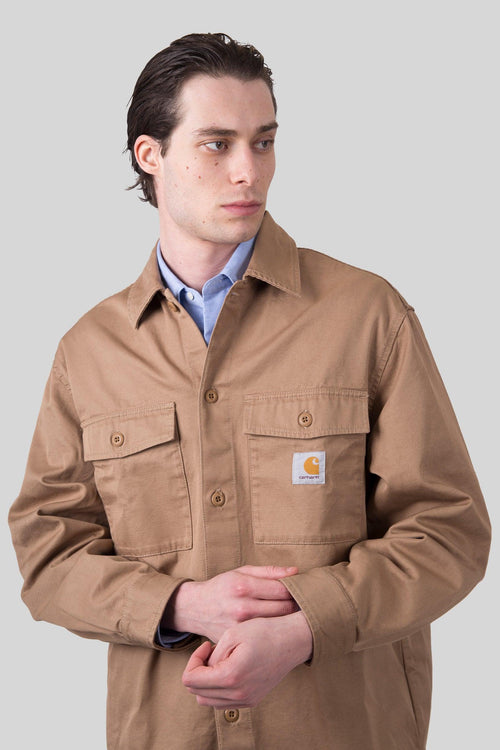 Wip Kelly Shirt Jac Beige Uomo