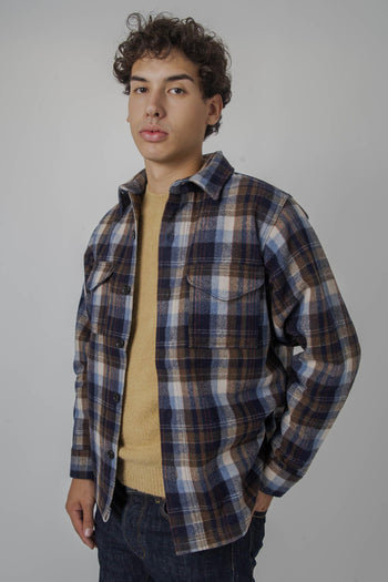 Jac-shirt Marrone/blu Uomo - 6