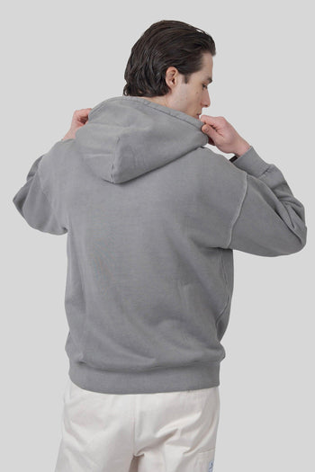 Wip Felpa Nelson Hooded Grigio Uomo - 6