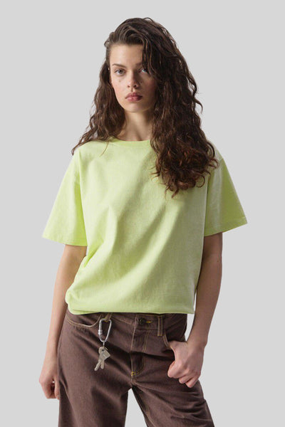 T-shirt Fizvalley Lime Donna