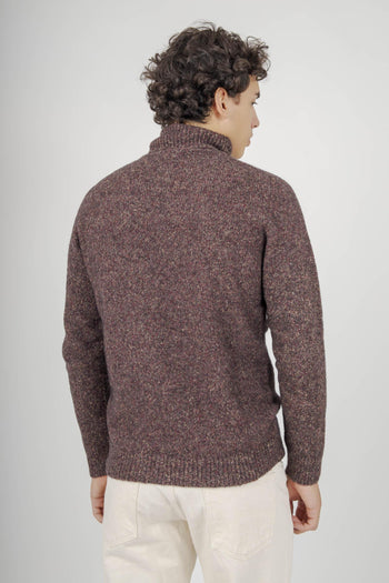 Maglia Dolcevita Swg Bordeaux Uomo - 4
