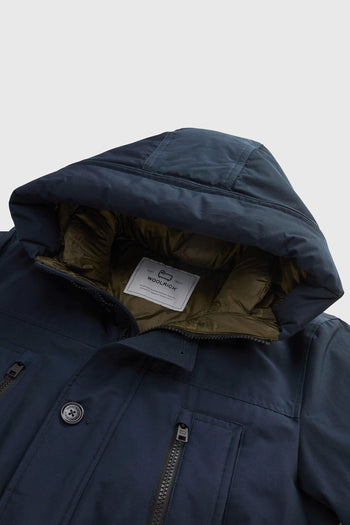 Arctic Parka Evolution In Ramar Cloth Blu Uomo - 5